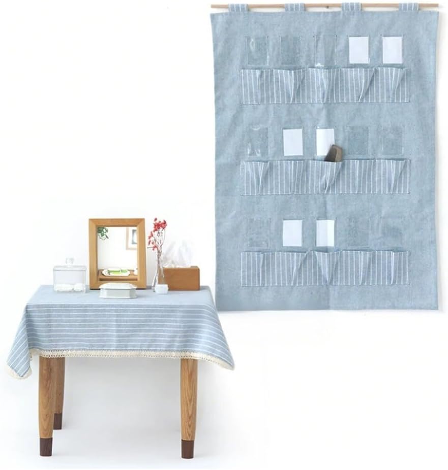 Montessori Dressing Hanging Bag & Tablecloth Set, Practical Life & Self-Care Toy for Toddlers 3-6 Years