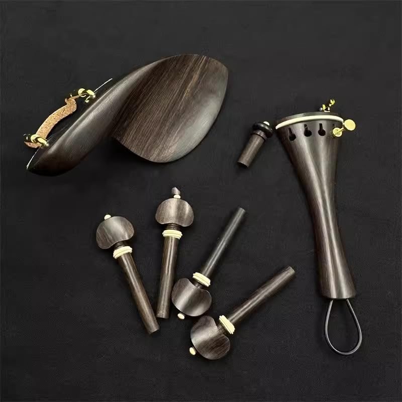 Violín 4/4 Accesorios Ébano Natural Con Cuerda Micro