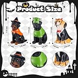 Aclema Halloween Dog Decoration, Set of 3 Resin Cute Halloween Theme Dogs Figurines Indoor Decor for Home Living Room Desk Coffee Table Decor Aclema Halloween Dog Decoration, Set of 3 Resin Cute Halloween Theme Dogs Figurines Indoor Decor for Home Living Room Desk Coffee Table Decor