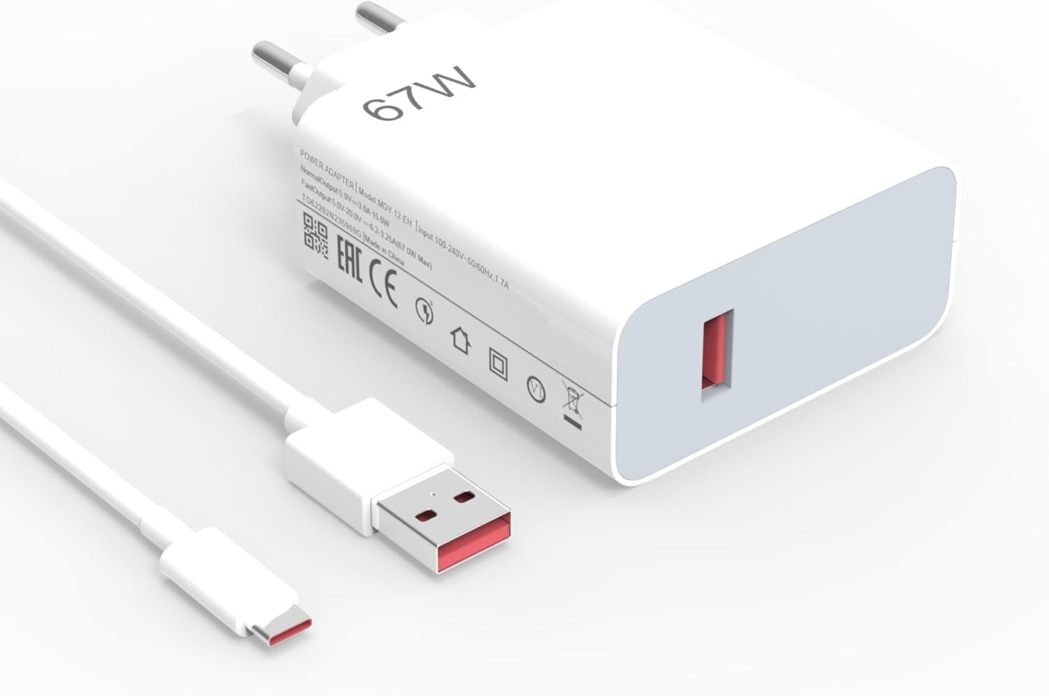 67W USB C Charger for Xiaomi 15T 15 Pro 14T 14 13 12 13 Lite 12