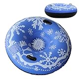 Rocket tubular resistente – Diseño innovador Efficient Sturdy, trineo inflable de PVC multiuso, con paredes gruesas, juguete de invierno | Multiuso al aire libre interior utility