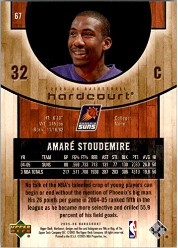 Amazon.com: 2005-06 Upper Deck Hardcourt #67 Amare