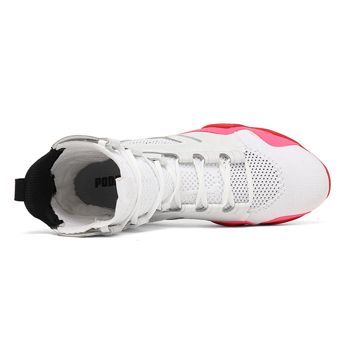 Scarpe da Boxe Alte per Il Wrestling da Uomo Kickboxing Boxer Trainer Sneakers da Bodybuilding Traspiranti per Fitness Atletico