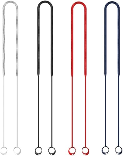 Miniatura 4 de Cordón de auriculares inalámbricos para Samsung Galaxy Buds Pro Correa antipérdida para colgar para el cuello, auriculares de silicona suave,