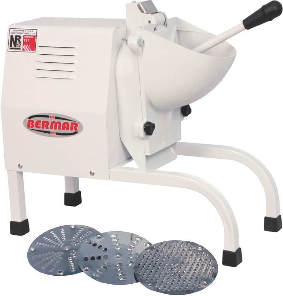 Ralador De Queijo Coco Elétrico Industrial Bermar Bm 92 Nr