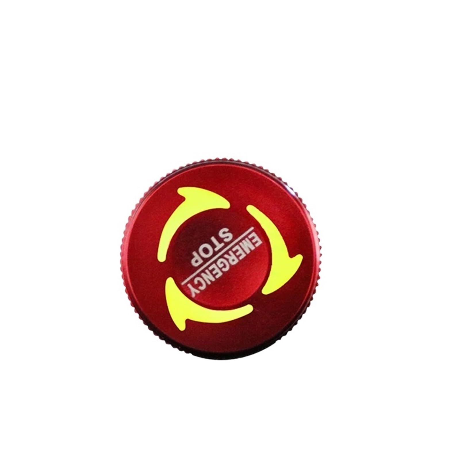 Bouton d'arrêt d'urgence interrupteur alimentation rotatif LED jaune 16mm - 8