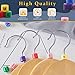 Hilitchi 540-Pcs [XXS - 4XL] Clothes Hanger Size Color-Coding Garment Size Markers Assortment Kit - 9 Size - with Storage Box