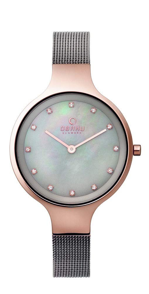 Obaku Sky Granite Analog Grey Dial Womens Watch-V173LXVJMJ (B01LW5KXKG) Amazon Price History, Amazon Price Tracker