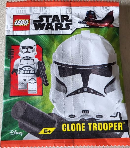 LEGO Star Wars Clone Trooper Minifigure Paper Bag Set 912409