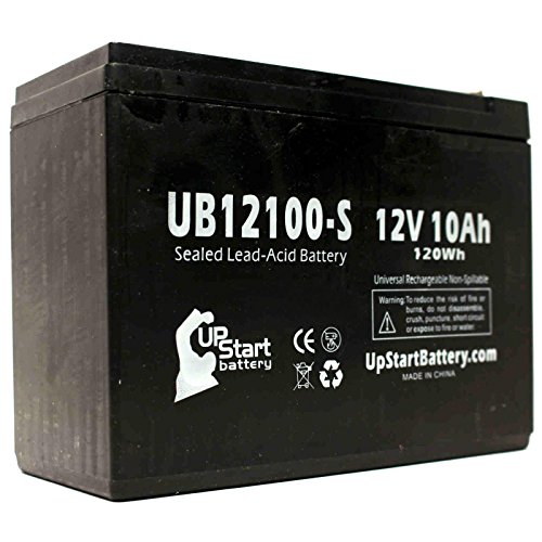 2 Pack Replacement For Enduring Cb10-12 Battery - Replacement Ub12100-S Universal Sealed Lead Acid Battery (12V, 10Ah, 10000Mah, F2 Terminal, Agm, Sla) #TOP3
