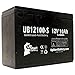 2 Pack 12V 10Ah Replacement for S500 Battery - 24V 10AH UB12100-S Scooter Battery for Stealth 1000, ST1000, S350, S400, S600, S180 SLA Sealed Lead Acid AGM
