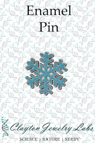 Image of Snowflake Glitter Soft Enamel Pin
