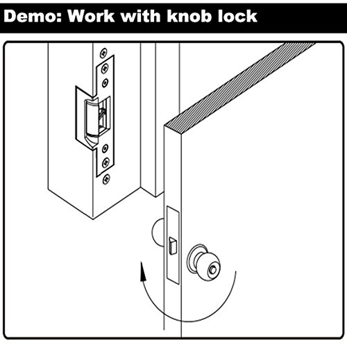 Uhppote Ansi Standard Heavy Duty Electric Strike Lock Fail Secure For Door Access Control System Mortise Or Cylindrical Lock #TOP6