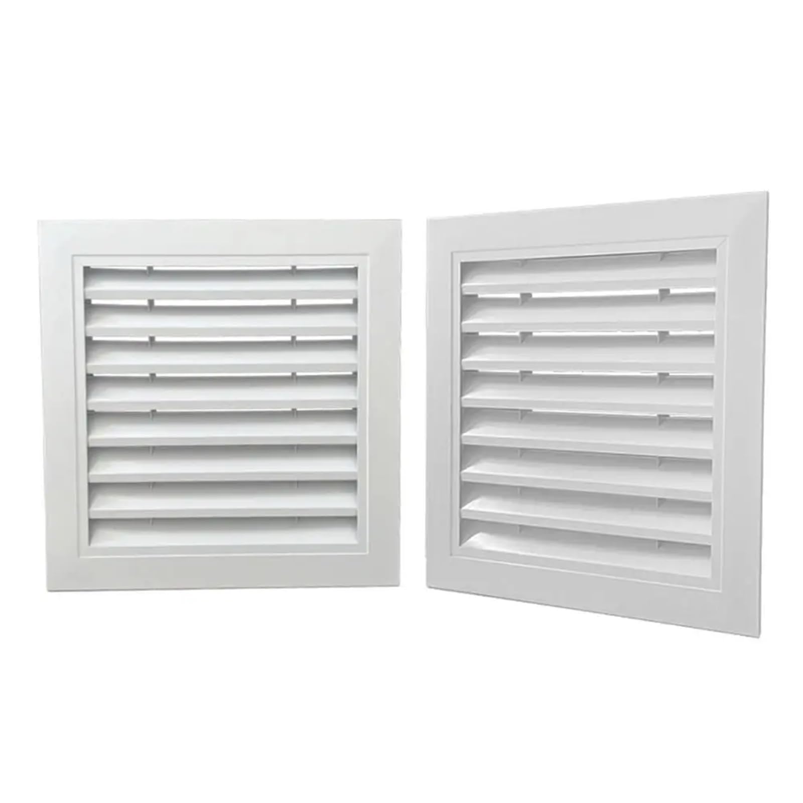 Ventilator Grille Aluminum Alloy Air Vent White Square Return Grill Ventilation Attics for air Vent(400x400mm)