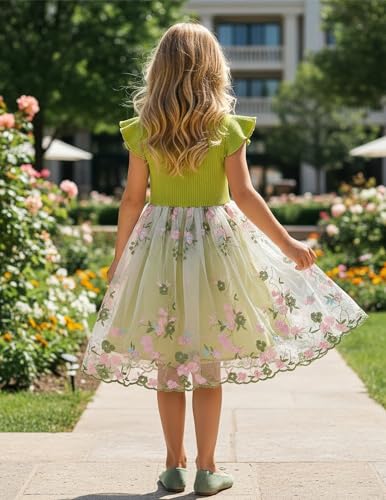 Image of PATPAT Girls Tulle Tutu Party Birthday Princess Formal Fancy Princess Dress