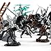 Amor Present Medieval Knights Toys, Knight Action Figurines for Kids
