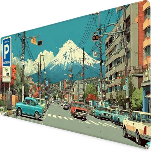Tapis de souris gaming XXL haute précision avec base caoutchouc antidérapante