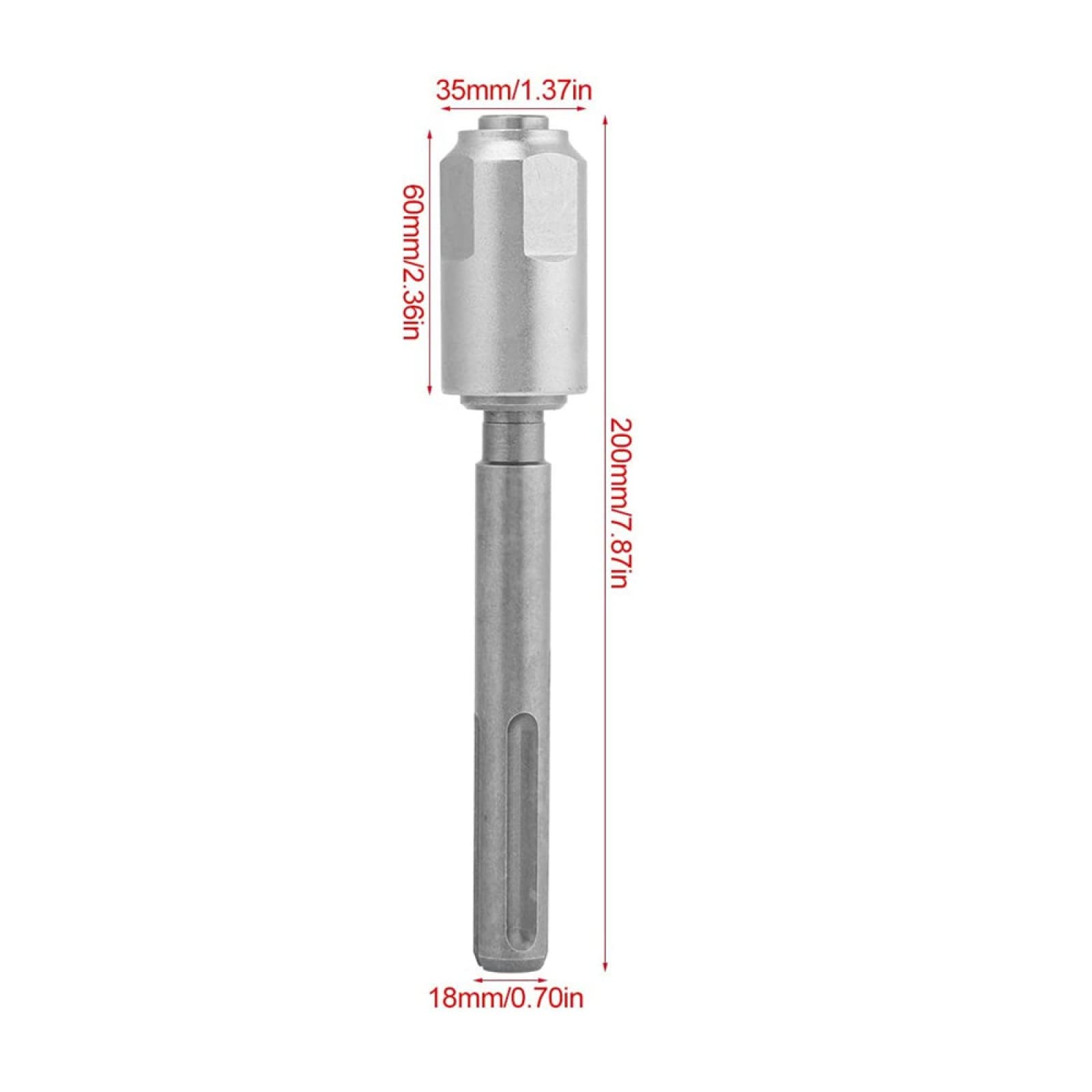 Adapter Wiertarki Udarowej Do Połączenia Z Młotem Obrotowym SDS-Max Na SDS-Plus Chwyt Adaptera Wiertarki Udarowej Szybkie Narzędzie