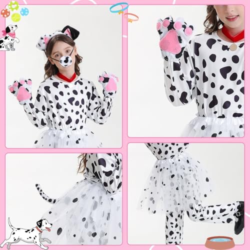 Disfraz Dalmatian 101 Days of School para Niñas L (8-10 años) miniatura 5