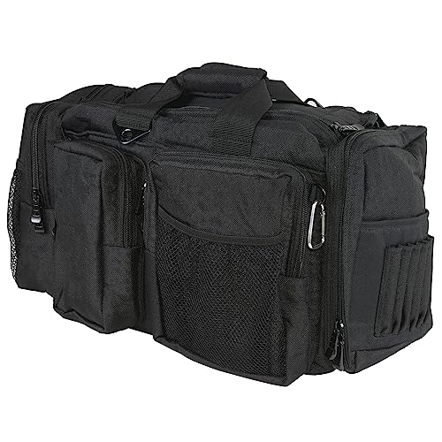 Deluxe Padded Pilot Flight Bag | Large, Black, 21 Pocket3
