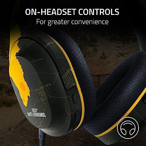 Razer Barracuda X - Kablosuz çoklu platform oyun ve mobil kulaklık (kablosuz USB-C çoklu platform bağlantısı, 250 g ergonomik tasarım, 40 mm sürücü, 20 saat pil ömrü) PUBG: Battlegrounds Edition - Görsel 6