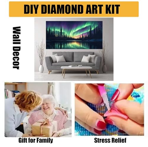 DIY Peinture Diamant 5D Full Drill avec strass de haute précision - 7
