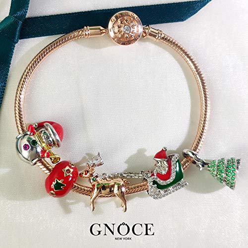 Image of GNOCE Christmas Charm Sterling Silver Pendant Bead