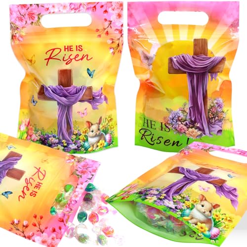 ceiba tree Religious Easter Treat Bags Christian Plastic Candy Goodie