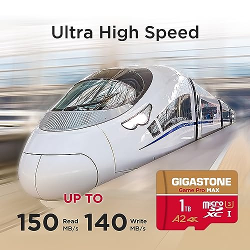 For Switch 1 OnlyGIGASTONE 1TB Micro SD Card, Game Pro MAX, Up to 170/140 MB/s, MicroSDXC for Nintendo-Switch 1, SteamDeck - Image 2