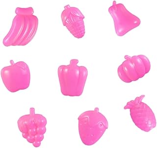 FELTECHELECTR 9pcs Space Toys Mini Accessories Beach Toys Fruit Sand Moulds Dough Molds for Baking Kids Plasticine Molds Play Sand Molds Sand Molds Set Play Sand Kit Tool Colored Clay Toy Sand