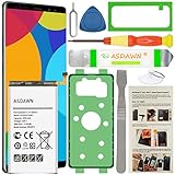 ASDAWN Galaxy S10 Battery Replacement, EB-BG973ABE EB-BG973ABU Battery for Galaxy S10 SM-G973 G973A/V/T/P with Back Cover Adhesive + Battery Adhesive + Repair Tool Kit + Installation Instruction