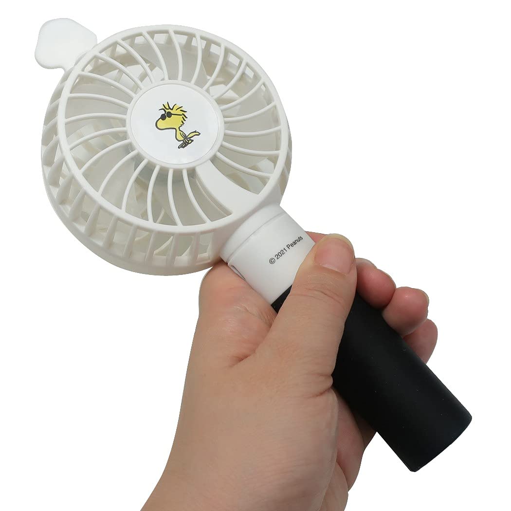 Amazon | スヌーピー[携帯用 扇風機]ネックストラップ付き