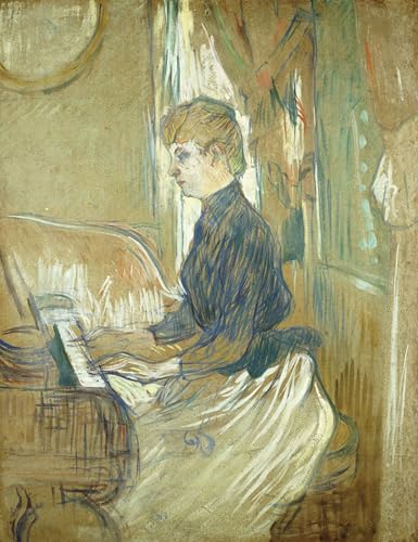 Décoration murale Toulouse-Lautrec 60x90cm pour habiller un mur vide avec élégance