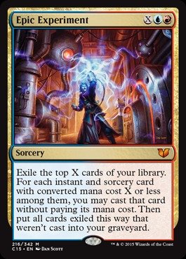Magic The Gathering - Epic Experiment (216/342) - Commander 2015