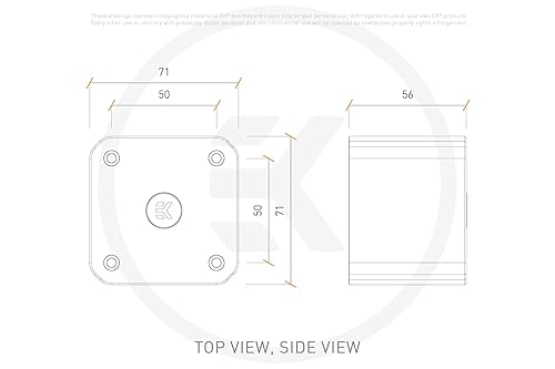 Miniatura 6 de EK Water Blocks Compatible EK-Quantum Convection D5 Bomba de agua - Níquel