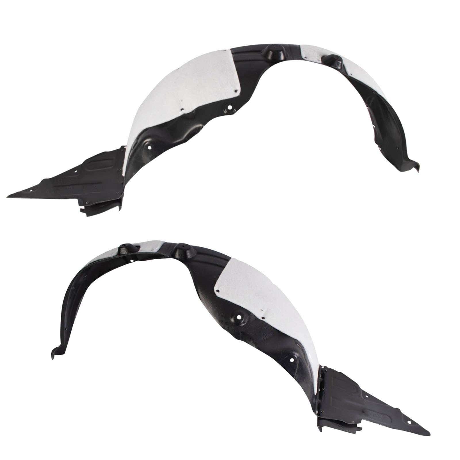 TRQ Front Inner Fender Liner Set | For 2014-2015 Kia Optima KI1248132 KI1249132