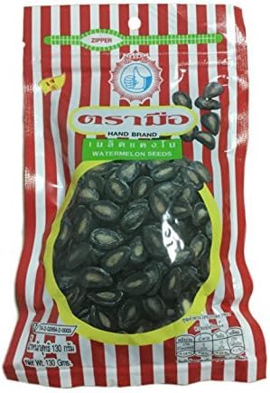 Pungpond Watermelon Seeds Roasted Snack,ready to Eat, Net Wt. 130g.