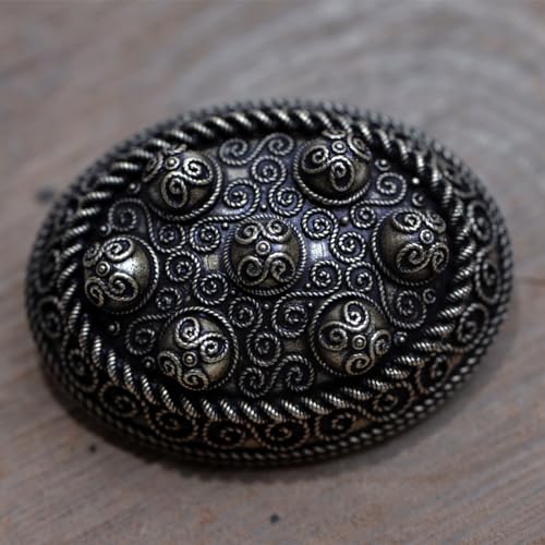 Image of Norse Viking Brooch For Women Turtle Brooch Talisman Jewelry, Gift For Men and Women
