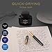 Parker Fountain Pen Ink Bottle, Black QUINK Ink, 57 ml Fountain Pen Refill