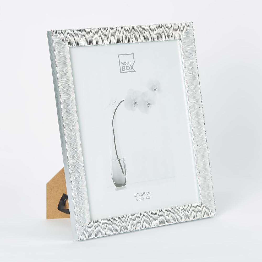 Waterford Textured Picture Frame - 8x10 inches Silver