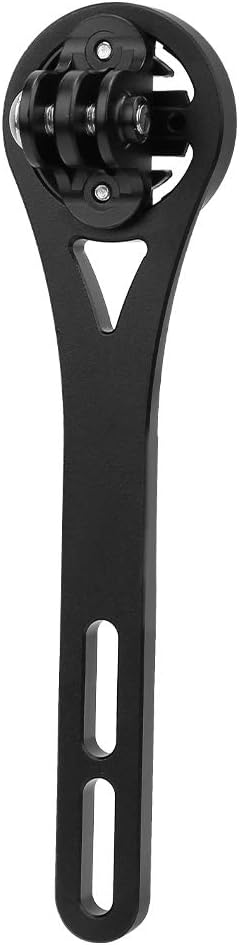 Bike Computer Mount (1 PC), GPS Seat Extension Holder with Metal Driving Code Chart for Bryton Wahoo