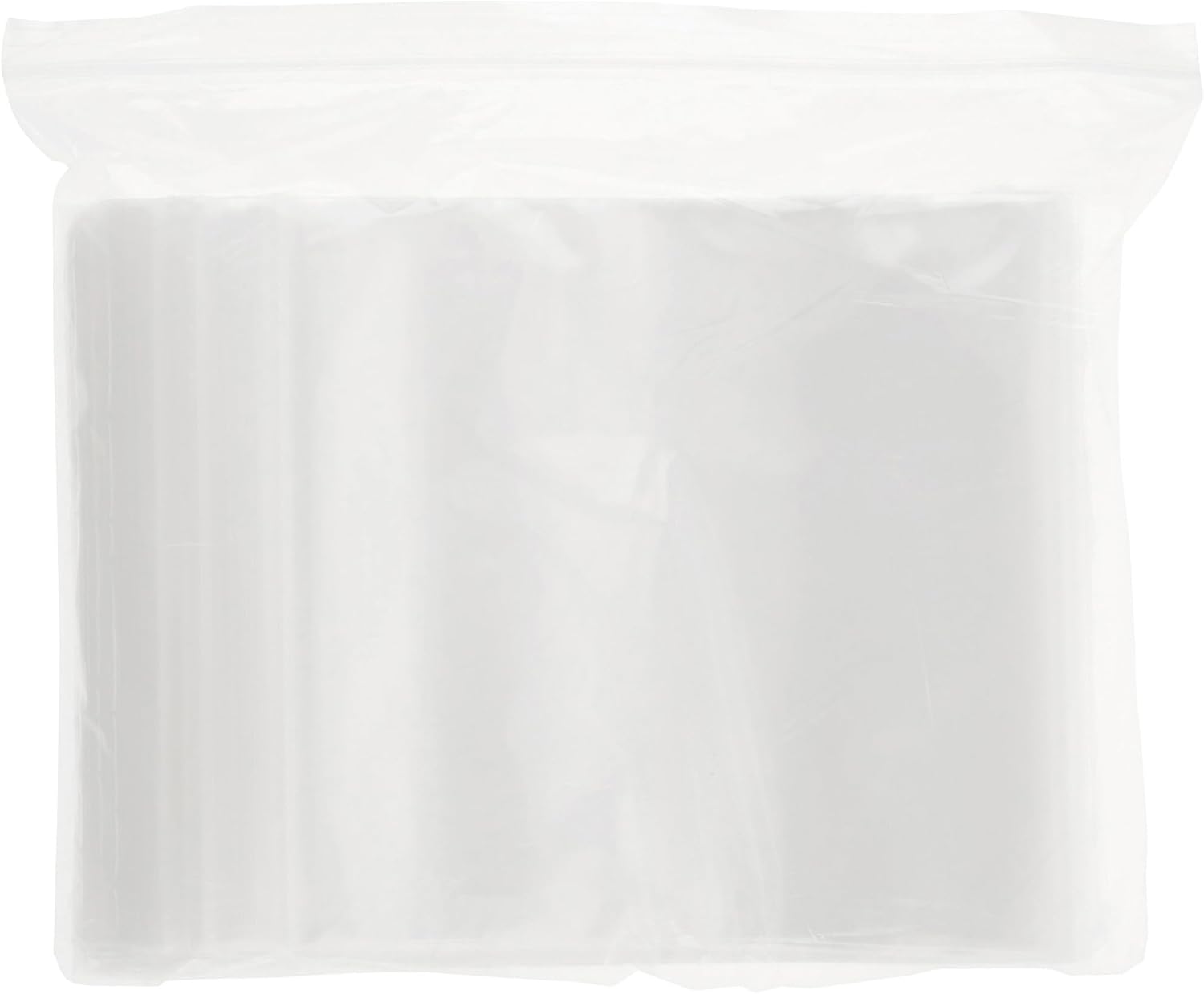 Plymor 6" x 14" (Pack of 100), 2 Mil Zipper Reclosable Plastic Bags