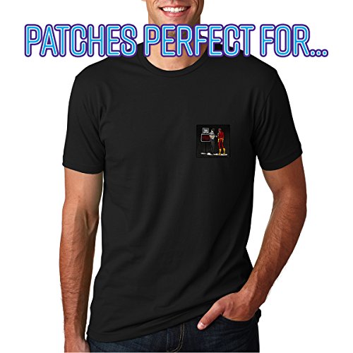'Speed Trap' Funny Parody Super Hero Getting Speeding Ticket - Iron On Embroidered Patch Applique #TOP4