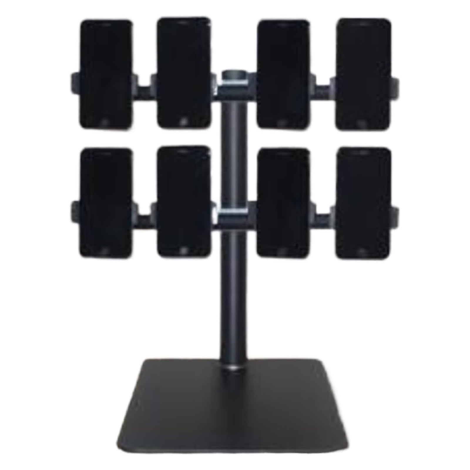 Support en métal pour rangement de bureau ordonné et placement efficace du téléphone