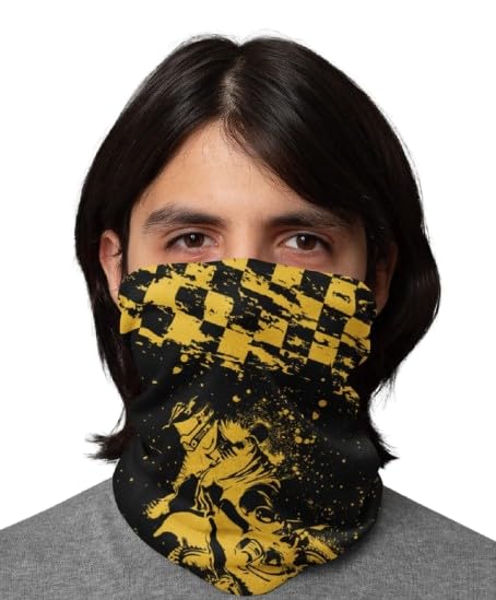 Unisex Motorbike Polygiene Bandana for Men Bike Riding | Antibacterial Bandana Scarf | Breathable Multipurpose Headband, Face Mask for Sun & Dust Protection