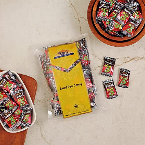 Rani Swad Pan Candy 7oz (200g) Individually Wrapped ~ Indian Tasty Treats | Vegan | Gluten Friendly | NON-GMO | Indian Origin