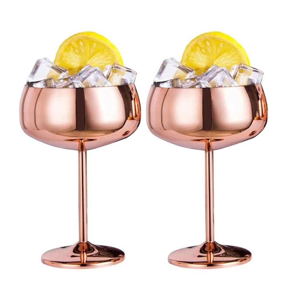 Flûtes à champagne en acier inoxydable vintage pour des tables de fête élégantes