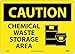 C432RB - Chemical OSHA Caution Signs, NMC - Size : 25.4 x 35.56 cm (10 x 14") - Each
