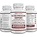 Blood Pressure Support Supplement, 90 Natural High Blood Pressure Capsules w/13 Vitamins & Herbs Including B12, Hawthorn, Olive Leaf, Garlic & Hibiscus for BP Hypertension, Heart & Circulatory Health