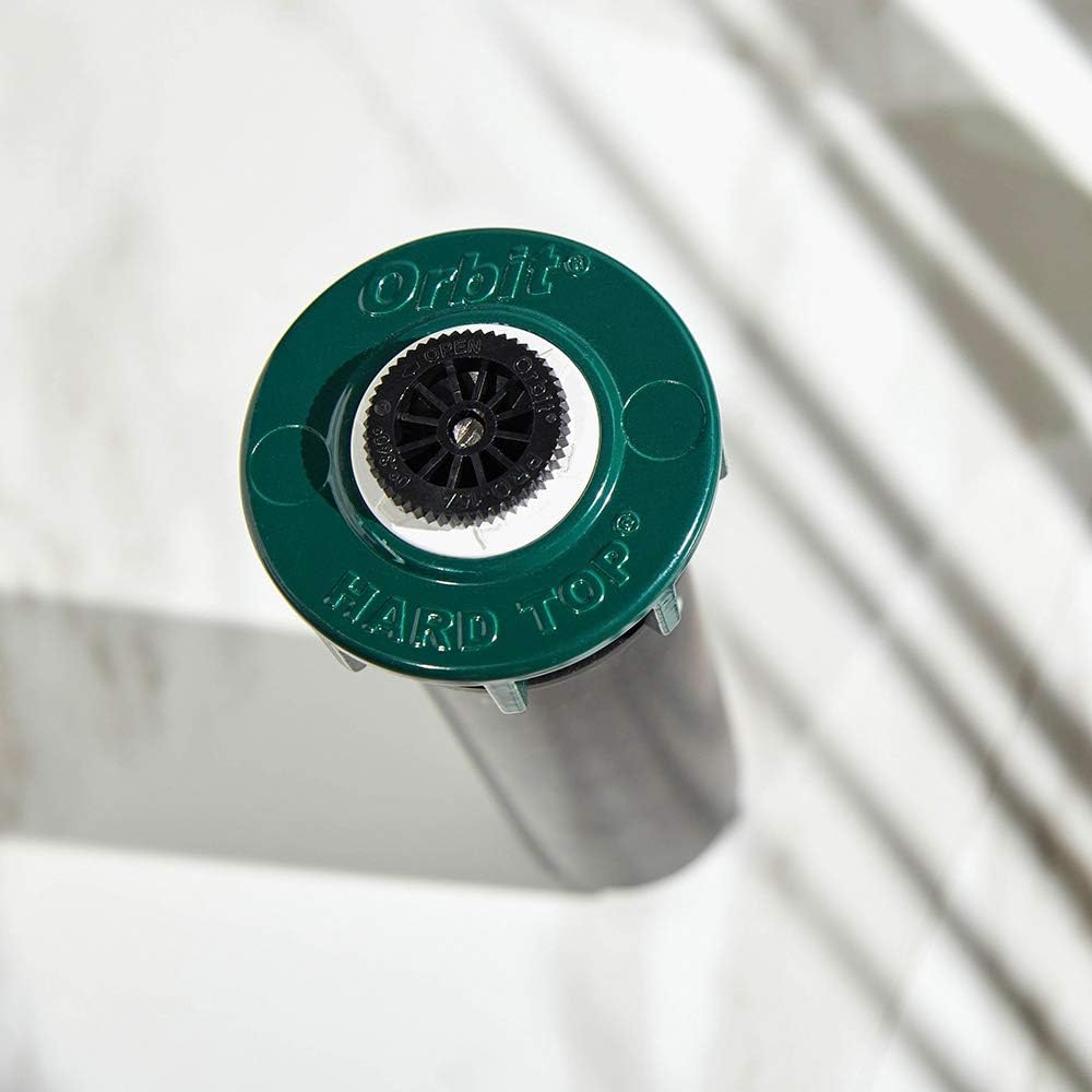 10-Pack Orbit 54500 2" Professional Hard Top Pop-Up Spray Head Sprinkler with 15' Adjustable Pattern Nozzle